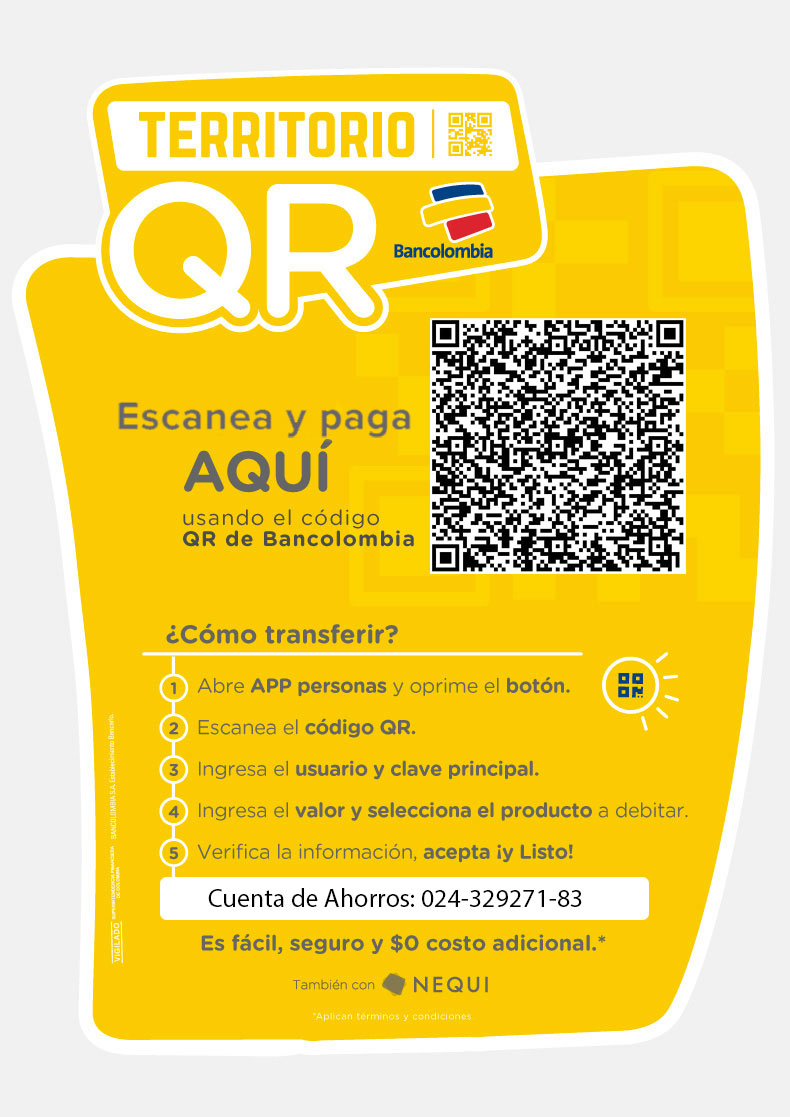 QR Cuenta Bancolombia Ahorros - 02432927183